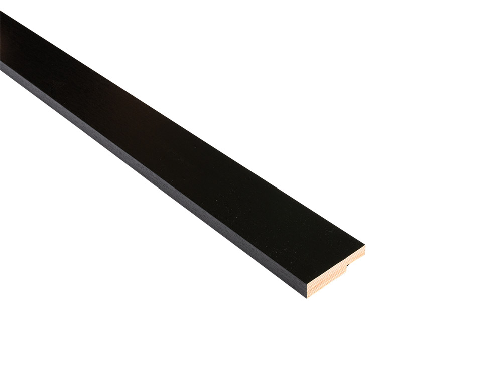 SZ600 – Stelkozijn zwarte folie 15 x 60 mm met sponning