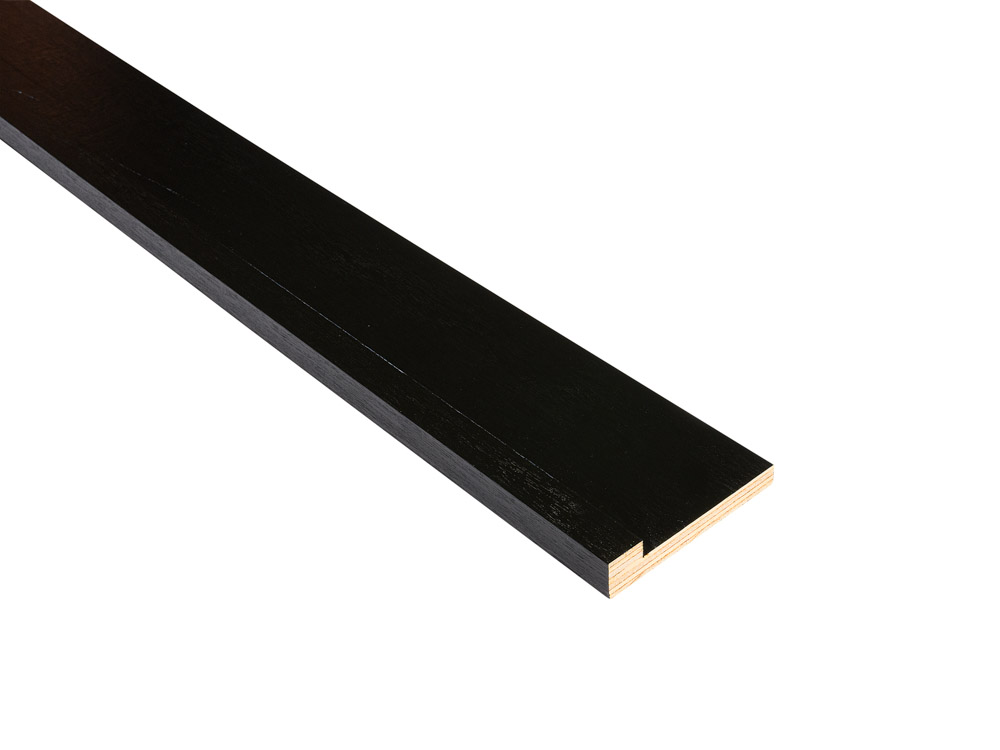 SZ700 – Stelkozijn zwarte folie 18 x 87 mm met sponning