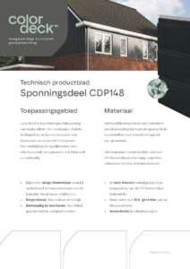 Productblad CDP148