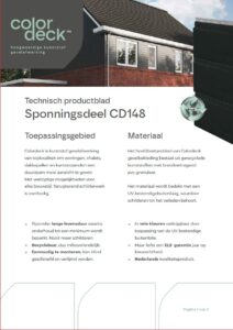 Productblad CD148