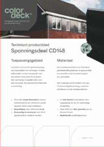 Productblad CD148